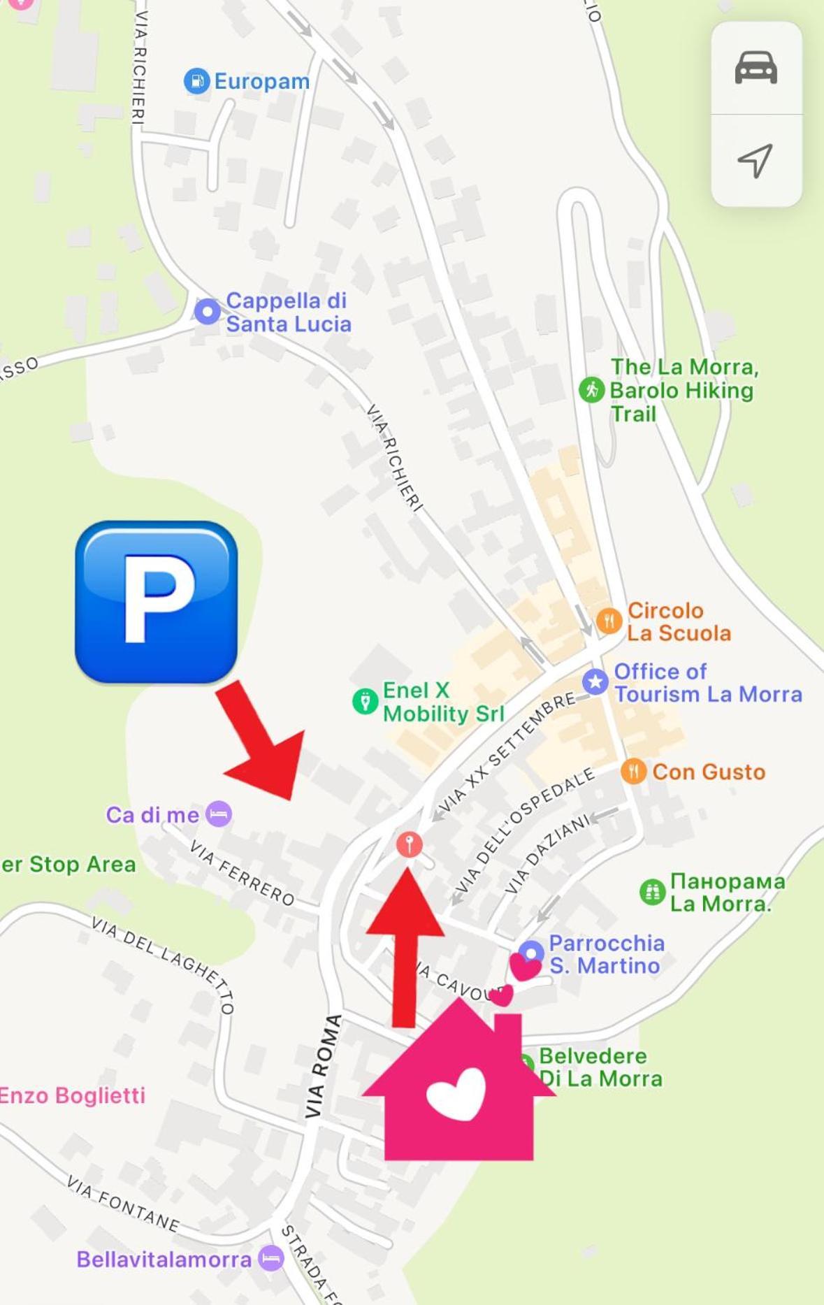 Affittacamere Ca'Stella La Morra Centro Zewnętrze zdjęcie